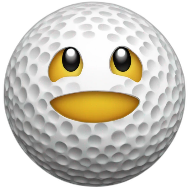 golf ball emoji