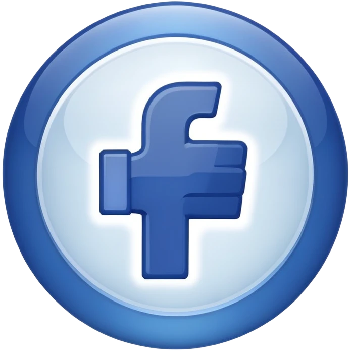 Facebook logo emoji