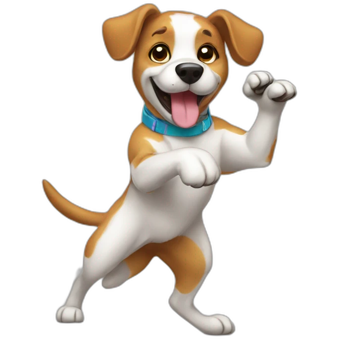 dance-dog emoji