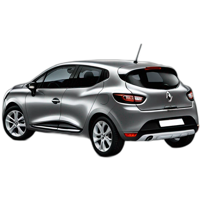 Renault Clio 4 Grey emoji