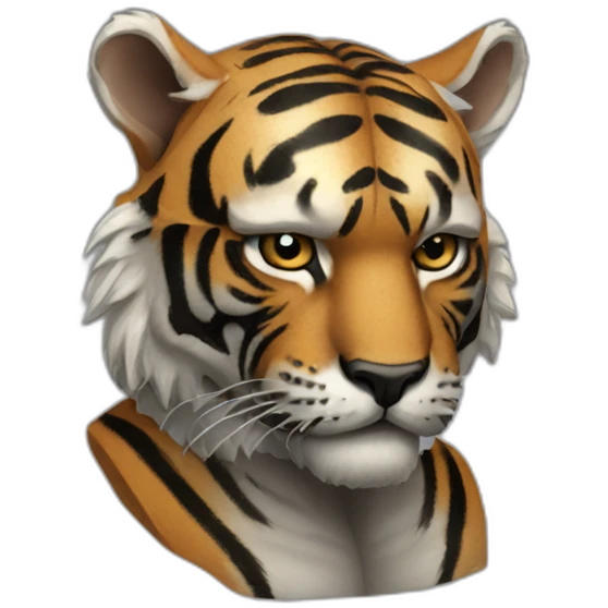 Terminator tiger emoji