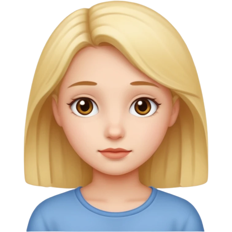 Softie girl emoji
