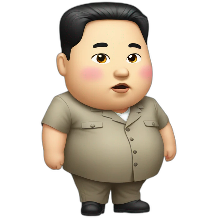 Kim jung un obese emoji