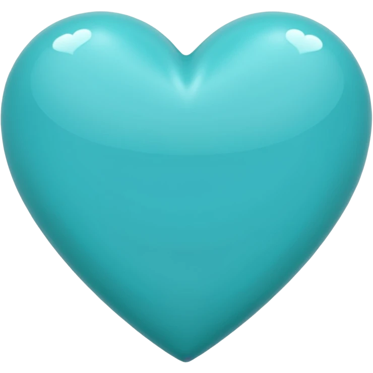 turquoise heart emoji