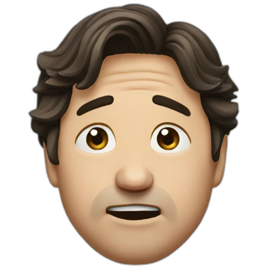 Trudeau who's crying emoji