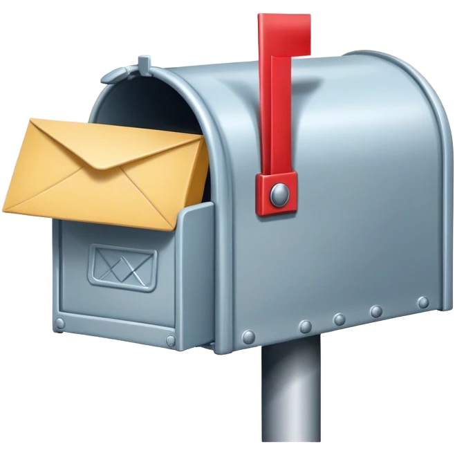 Mailbox with box inside  emoji