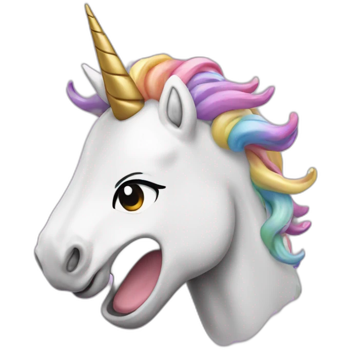 unicorn vomit emoji