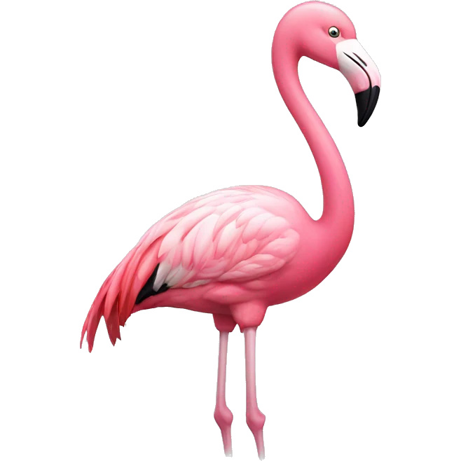 pink flamingo emoji