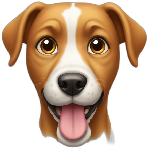 Dog giving you A like emoji
