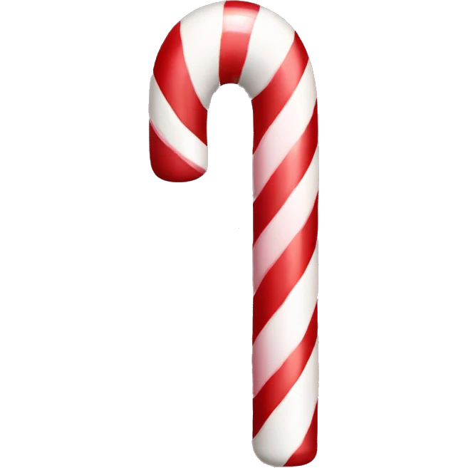 candy cane emoji