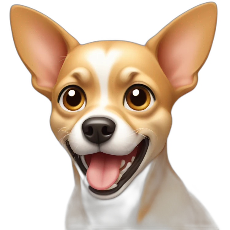 barking Chihuahua emoji