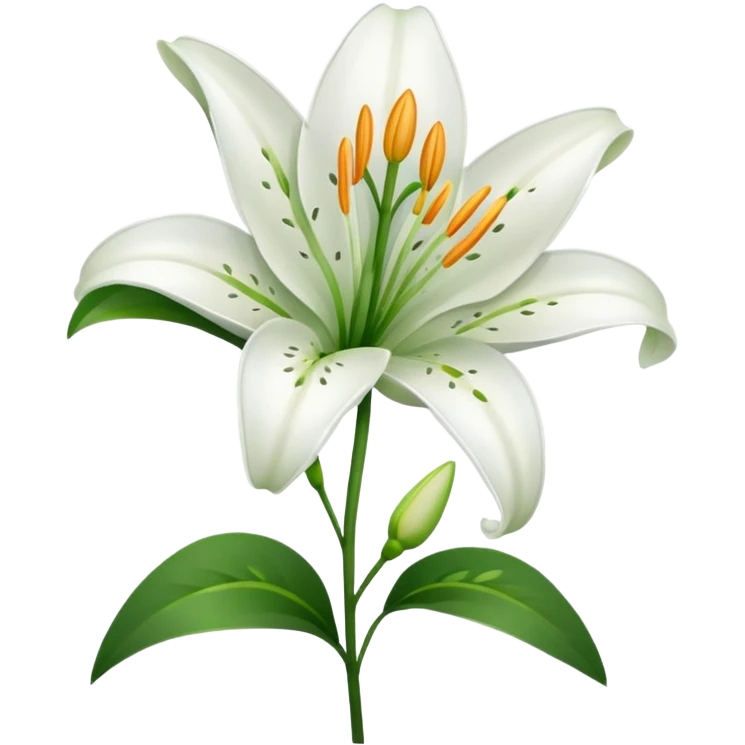 Lilies flower emoji