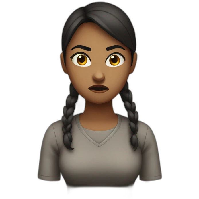 angry girlfriend emoji