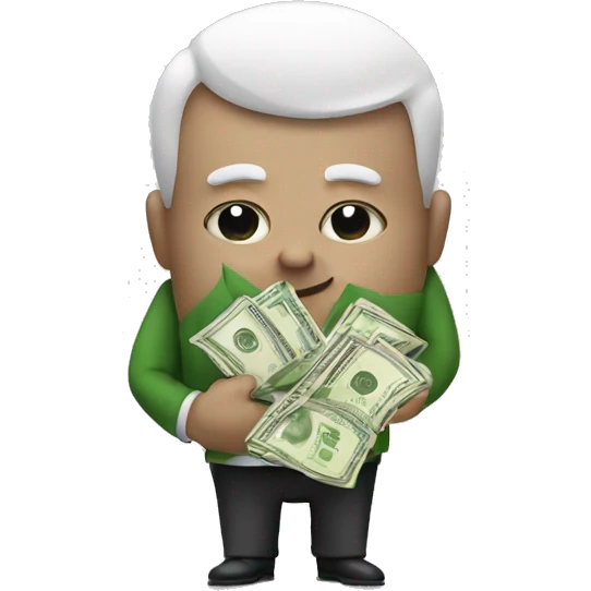 Greed for money emoji