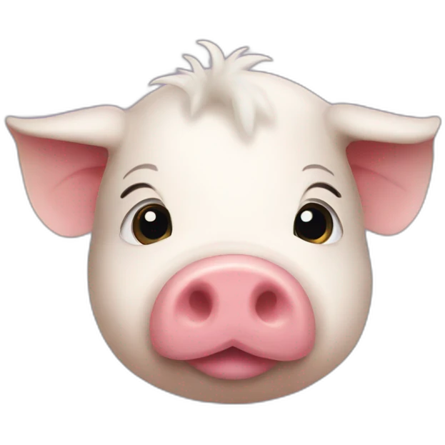 Cochon ferme emoji