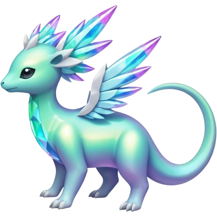 Elemental Aurorus-Palkia-Auroras-Pokémon-Fakémon-creature emoji