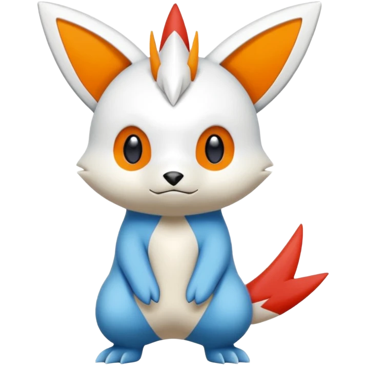 Victini-Pichu-Oshawott-Zangoose-Fakémon-hybrid-creature (full body)  emoji