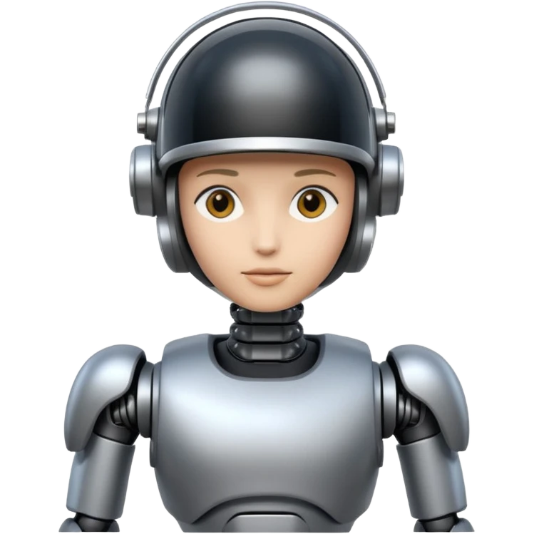 make it more robotic emoji