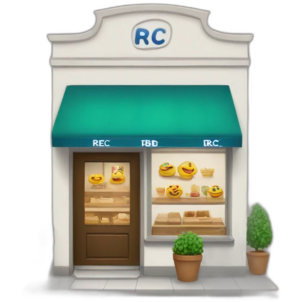 Shop with text "rbc" emoji