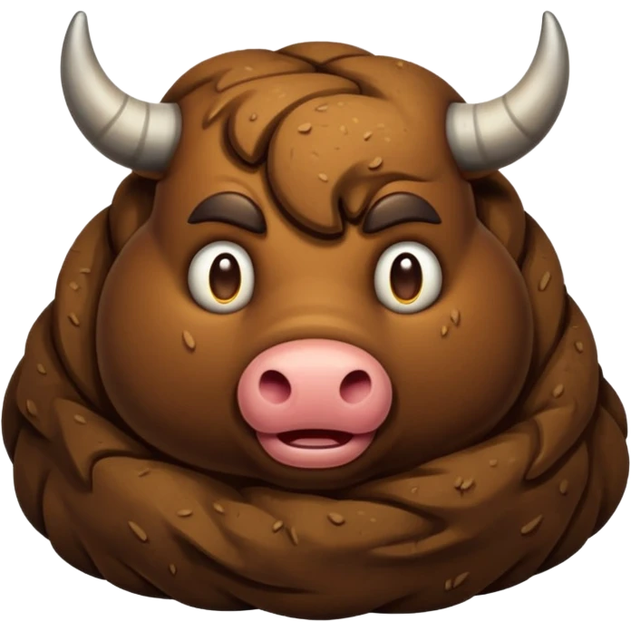 Bull shit emoji