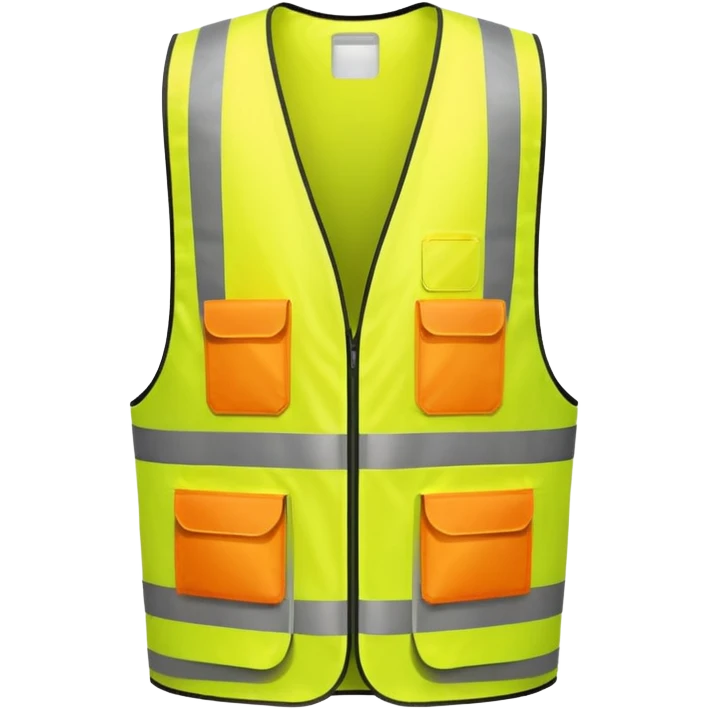 create a realistic emoji of a small construction worker vest emoji