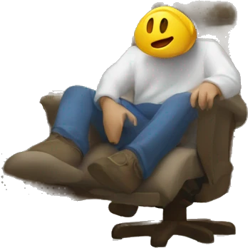 indoor deying emoji