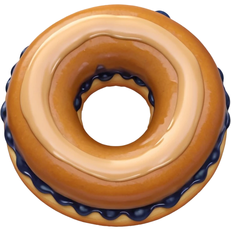 yaban mersini donut emoji