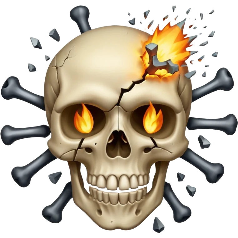 Exploding skull  emoji