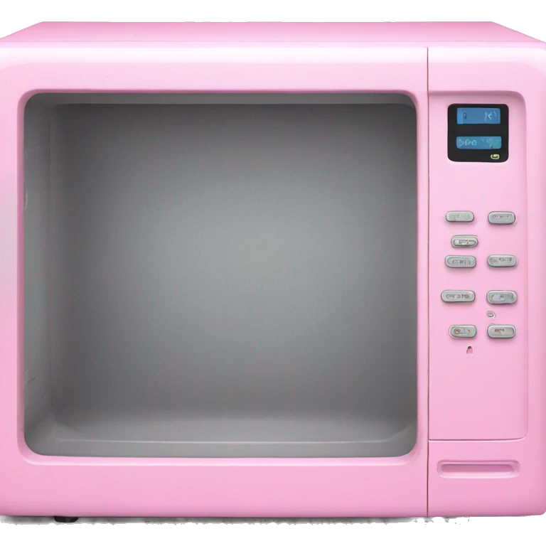 Pink microwave  emoji