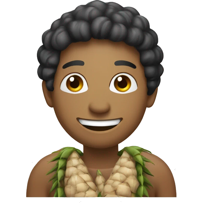 cassava man with smile, with G icon emoji