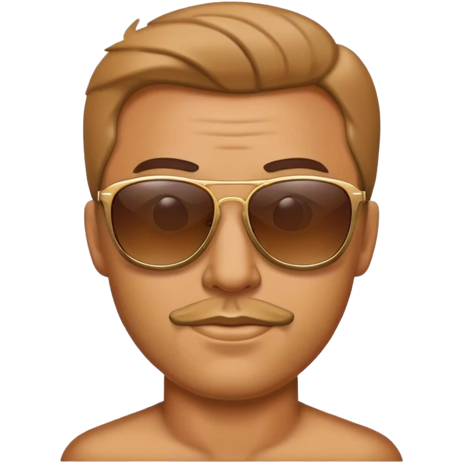 Man with sunglasses  emoji