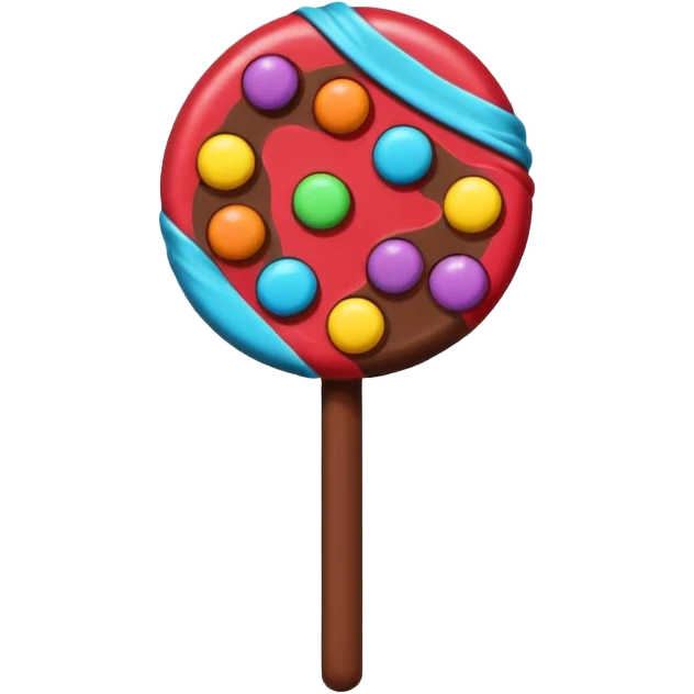 Candy with chocolate  emoji