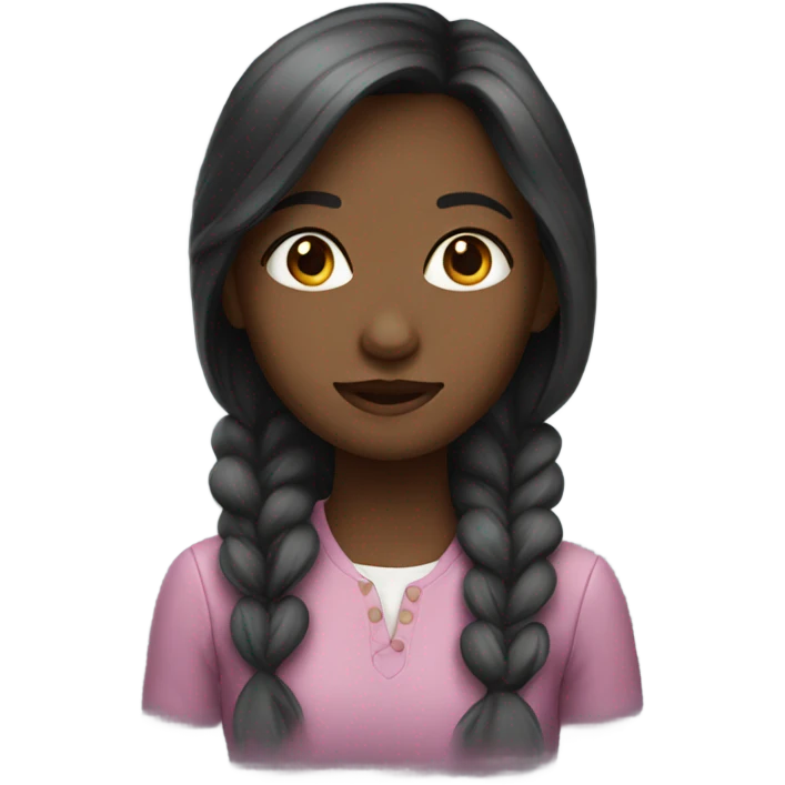 A girl emoji