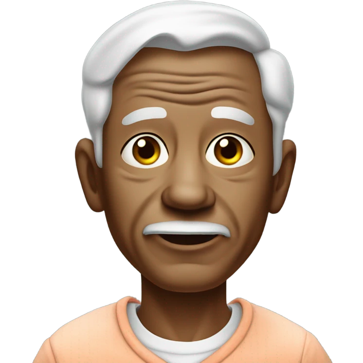Old man baby emoji