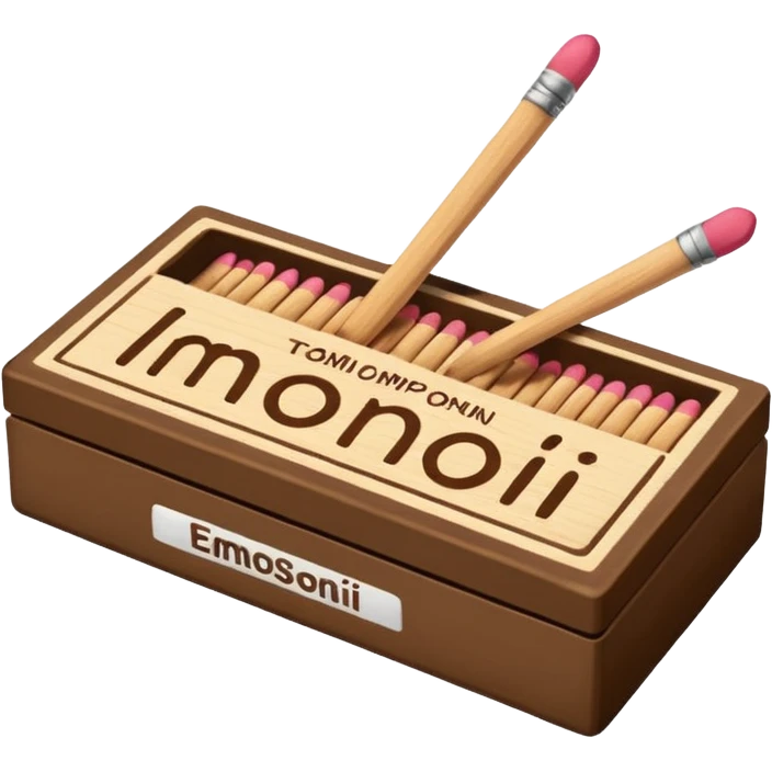 matchstick box emoji