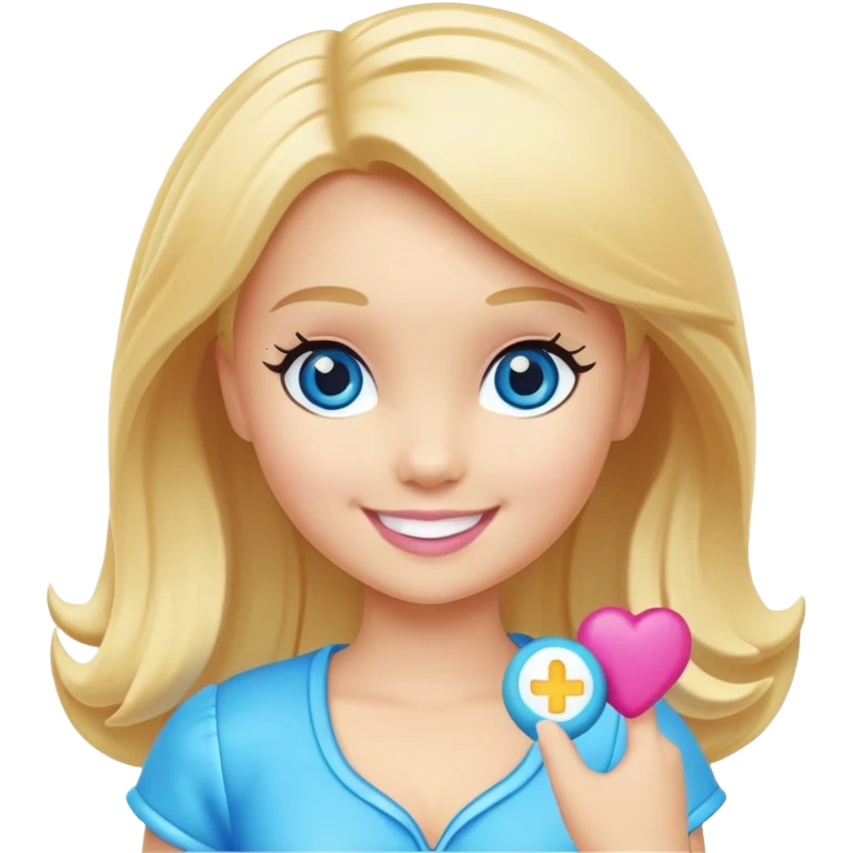 Polly Pocket doll emoji