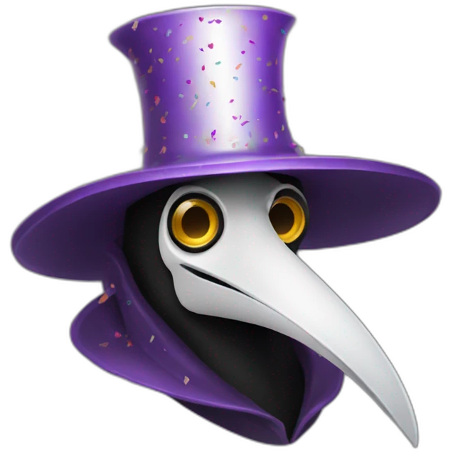 confetti plague doctor emoji