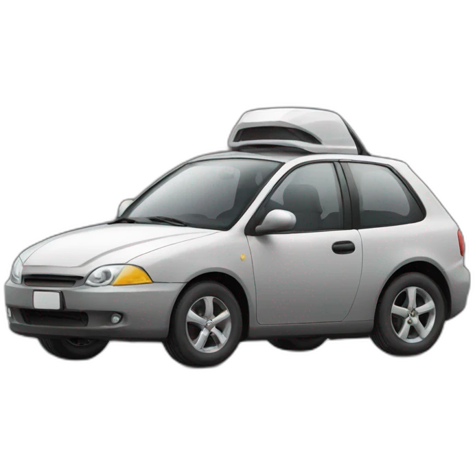 Cat car emoji