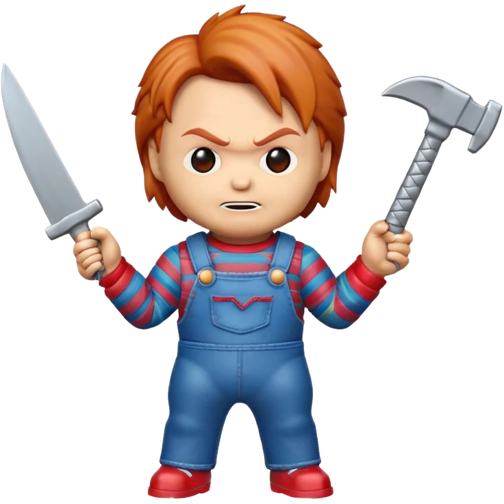 Un emojin de chuky emoji