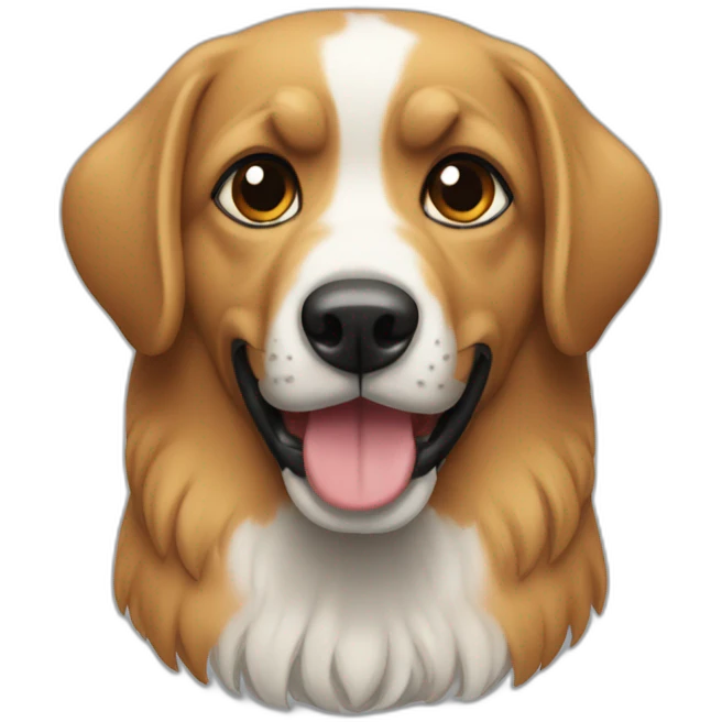 perro con geringa emoji