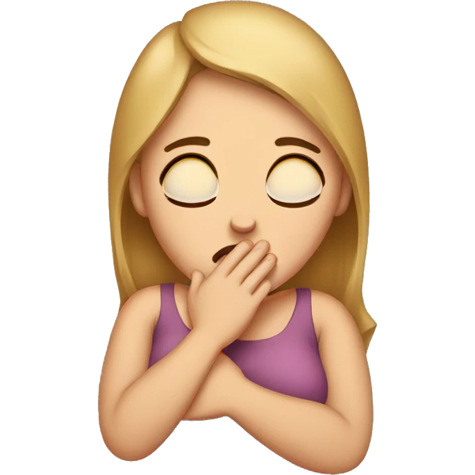 Pregnant woman crying  emoji