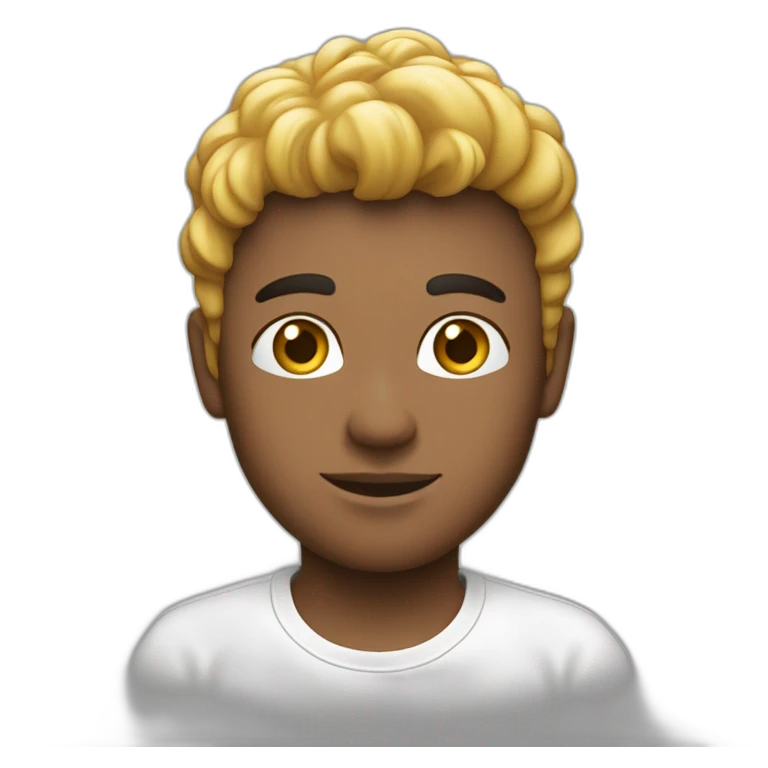 En blanc, avec un T-shirt de couleur rose d’Algérie emoji