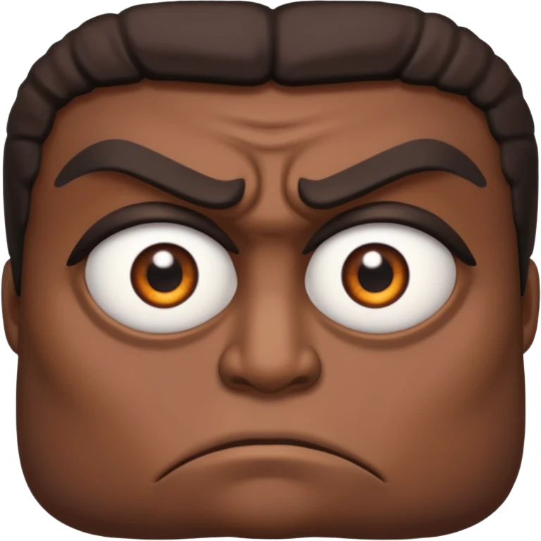 Angry Only single eye WITHOUT face emoji