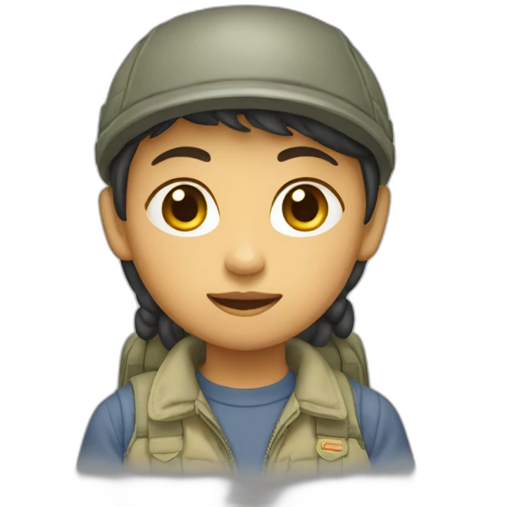 A burmese tomboy emoji