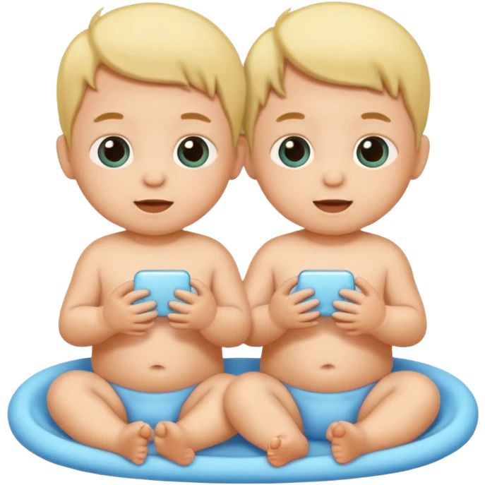 Two baby twins emoji