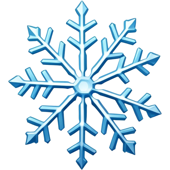 Snowflake emoji