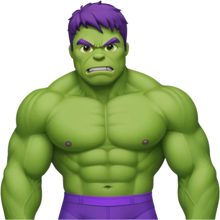 hulk  de sutiã emoji