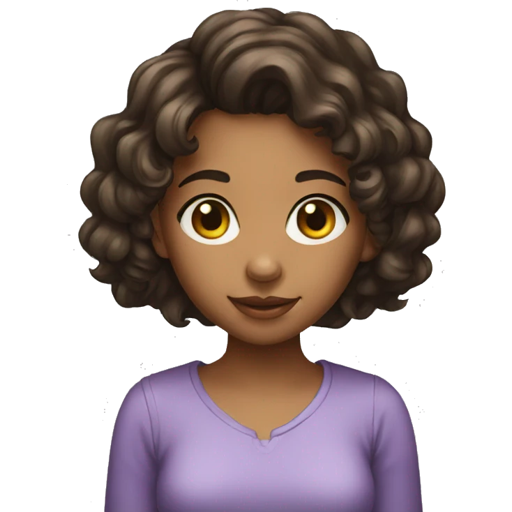 cute young woman  emoji