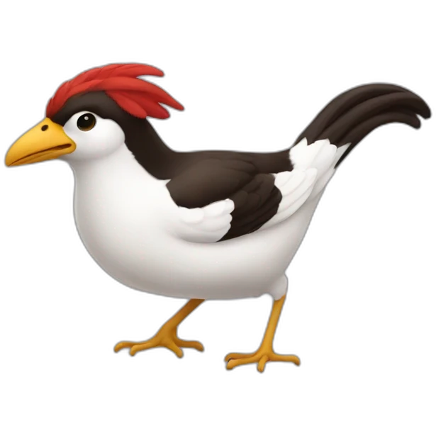 Pied rouge emoji
