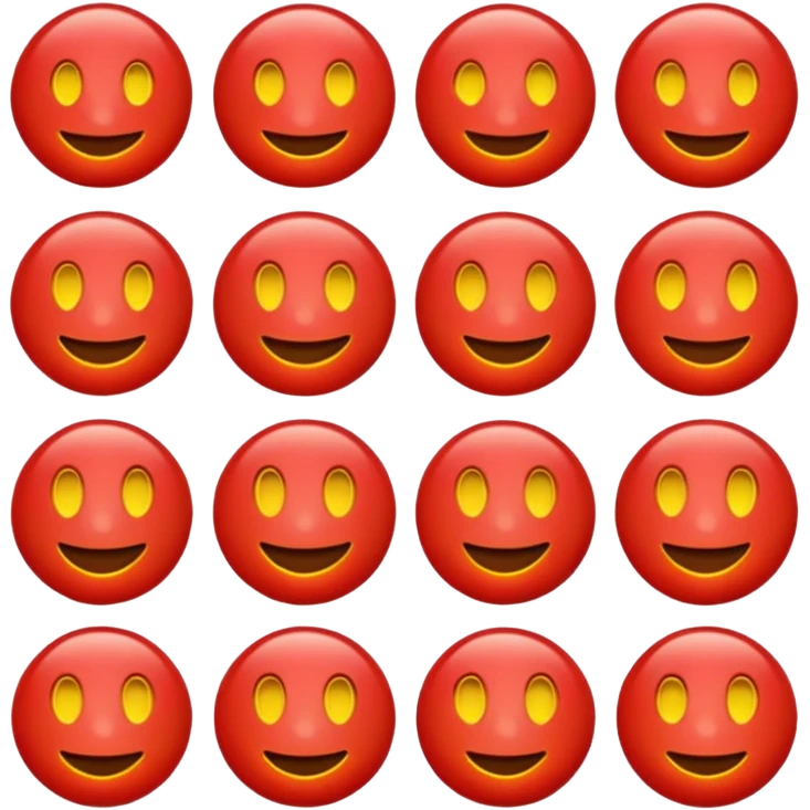 red hot emoji emoji